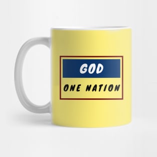 One Nation Under God | Christian Mug